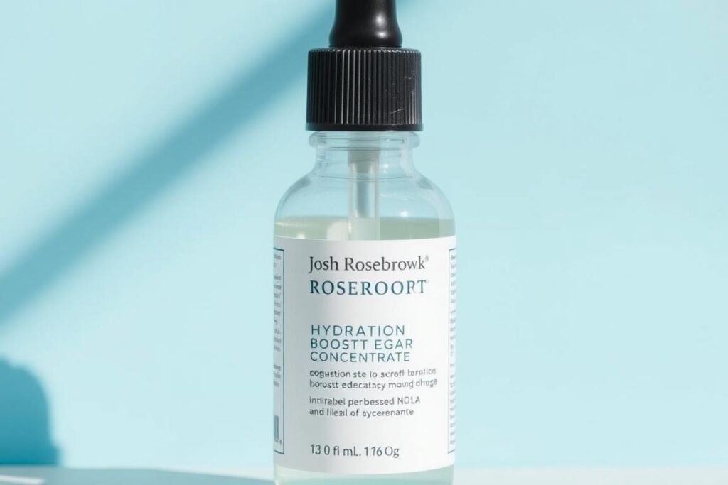 Bottle of Josh Rosebrook Hydration Boost Concentrate