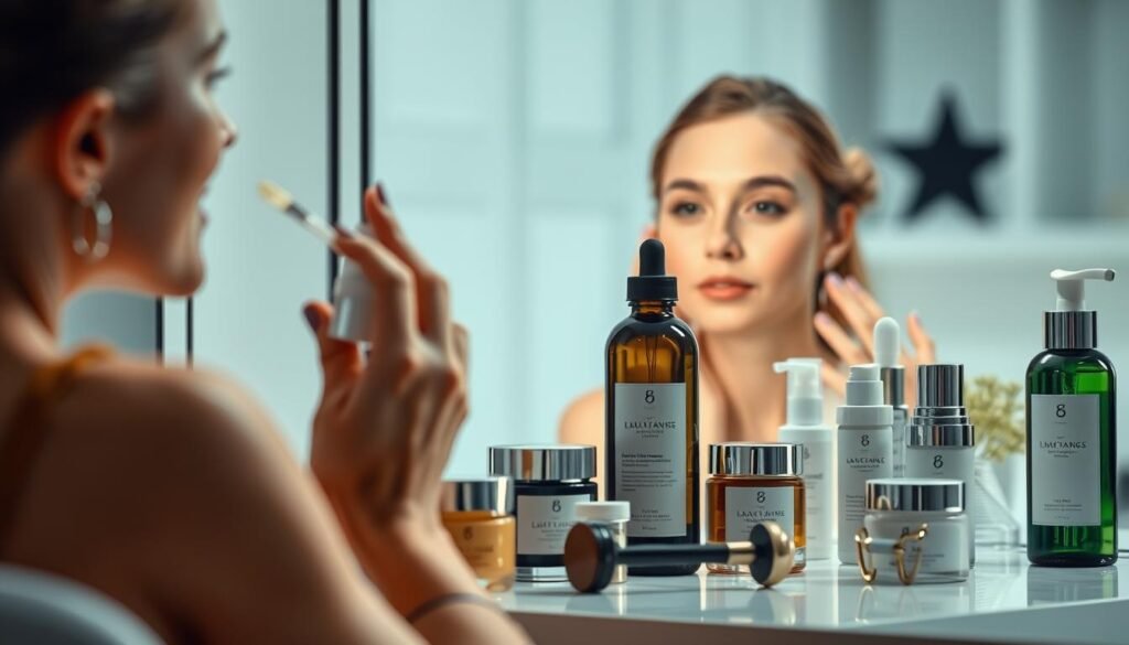 anti-aging skincare routine