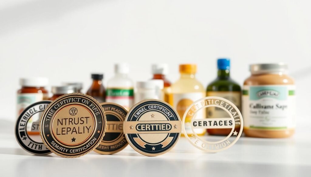 health product certifications