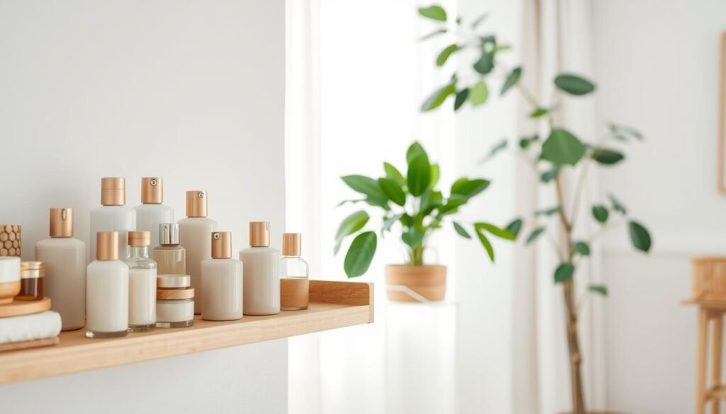 eco-friendly beauty product storage