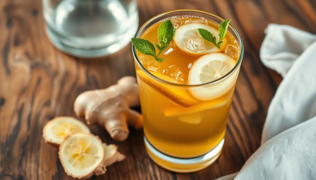 ginger water drink recipe