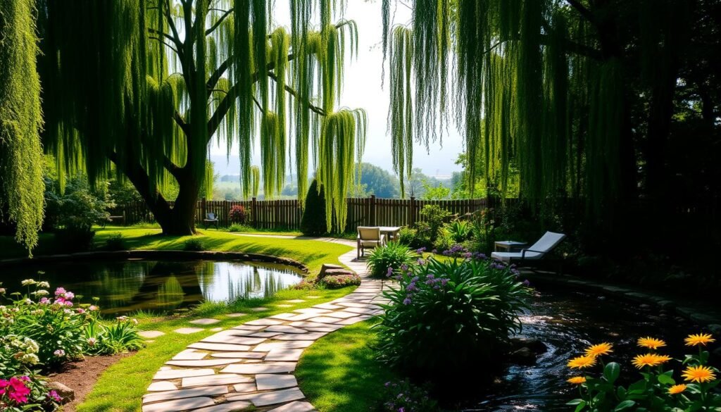 relaxing garden
