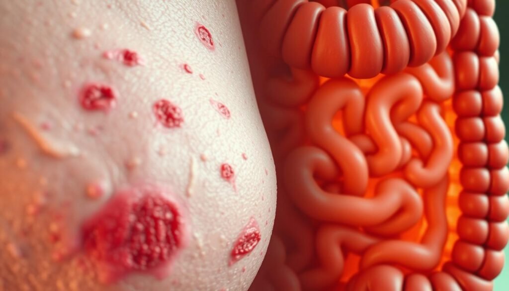 Gut Health and Skin Conditions