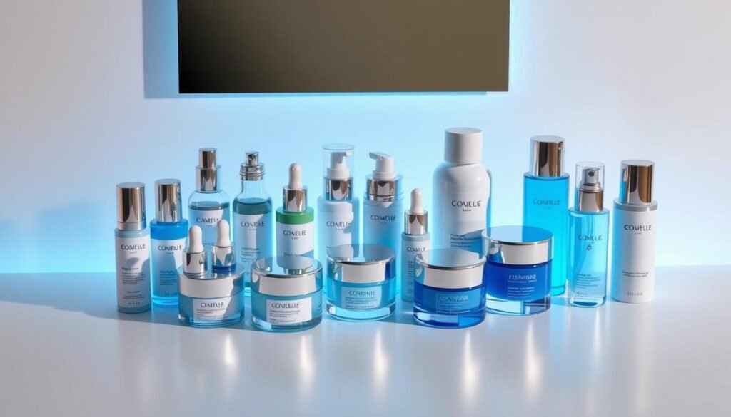blue light skincare products