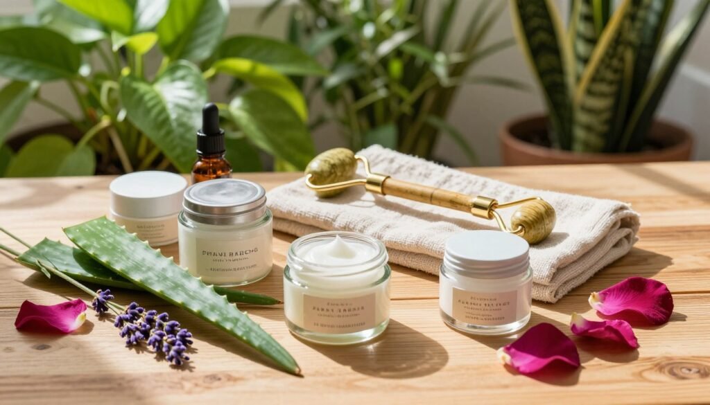plant-based skincare routine