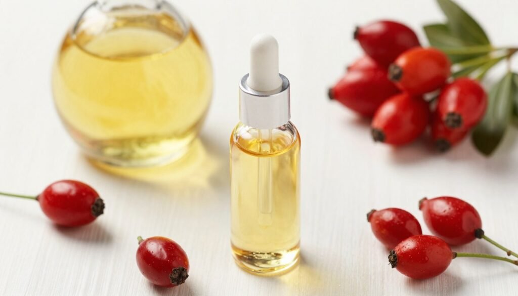 rosehip oil composition