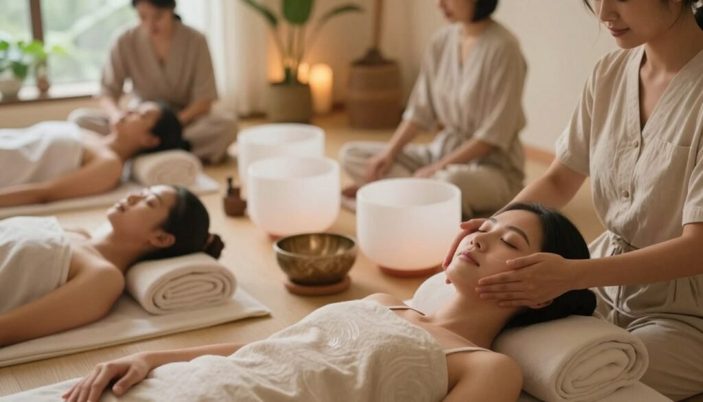 Facial Self-Massage with Sound Baths