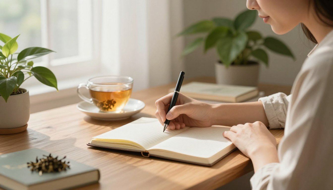 Journaling for Radiant Skin & Emotional Balance