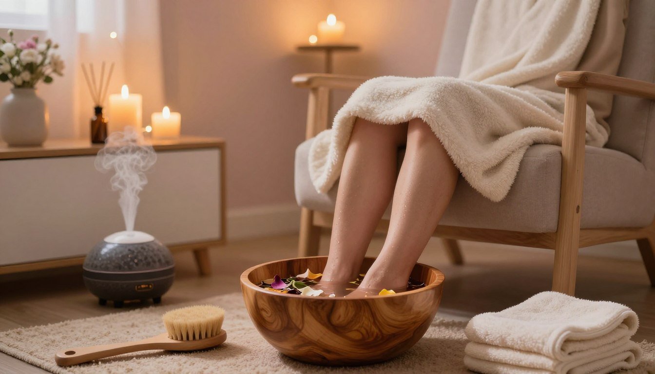 Transform Your Evenings: Herbal Foot Soak Ritual