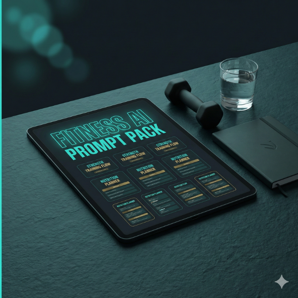 Fitness AI Prompt Pack Thumbnail