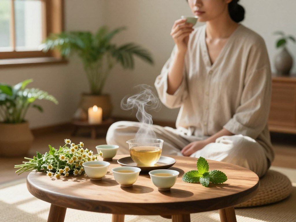 Ease Anxiety: Mindful Tea Ritual for Calm & Glow