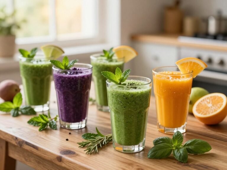 Hydrating Herbal Smoothies: Afternoon Energy Boost