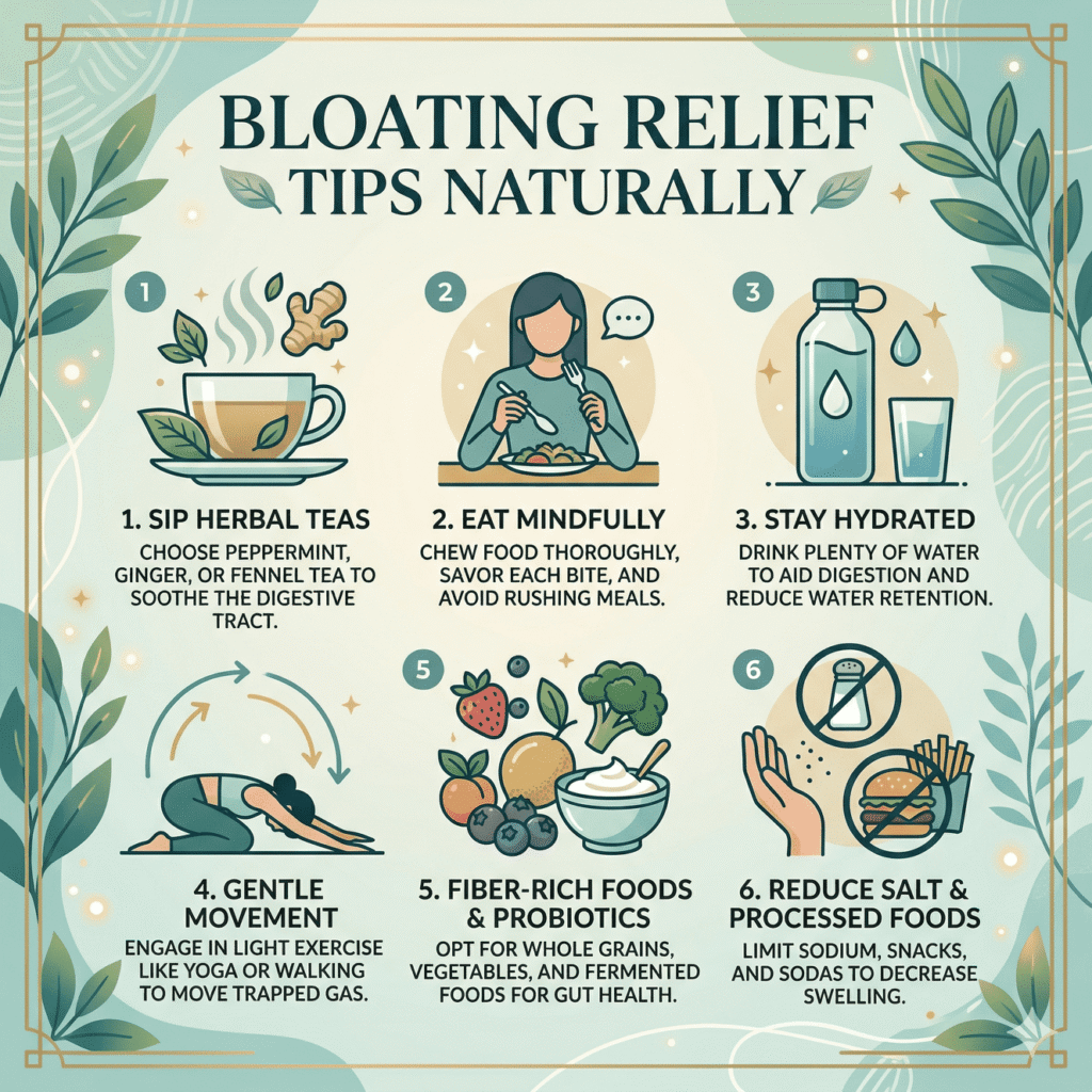 Bloating Relief Tips Naturally