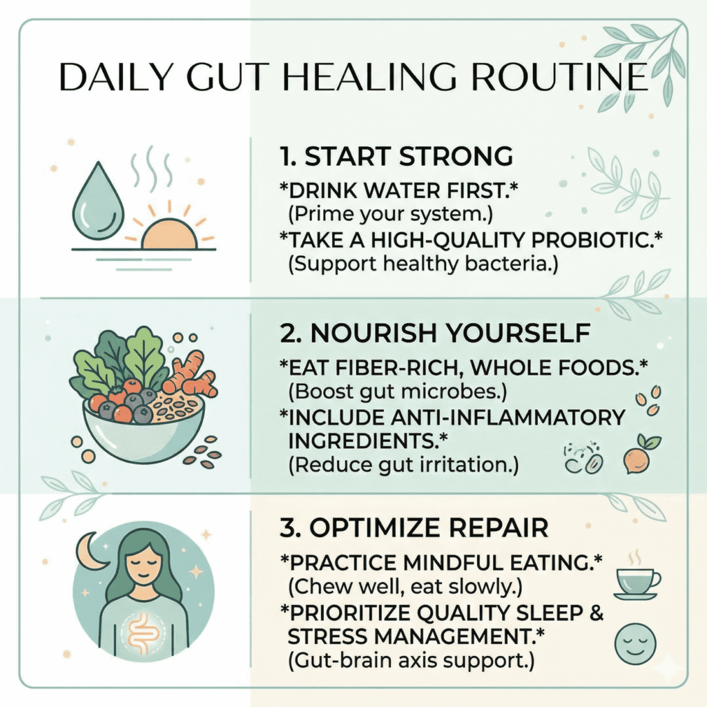 Daily Gut Healing Routine
