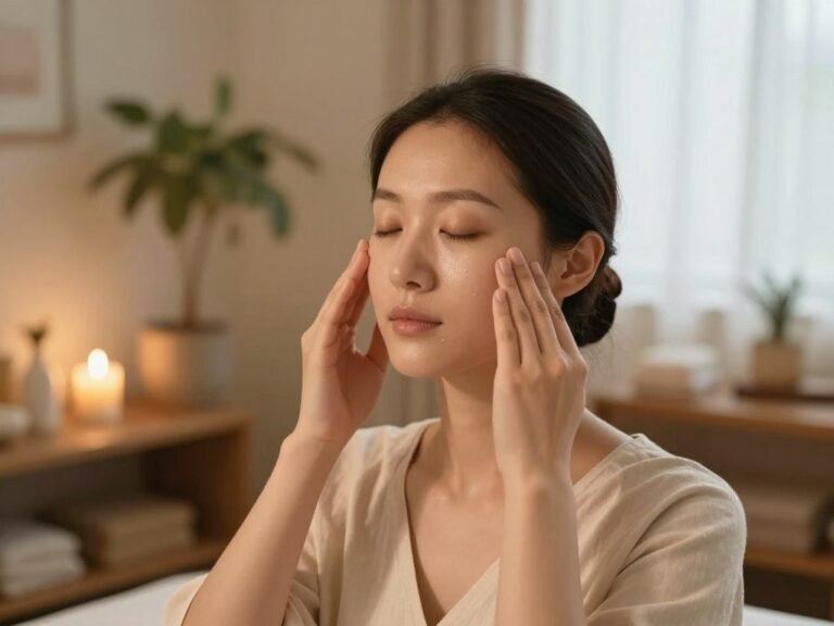Facial Acupressure: Relax Neck, Boost Glow Instantly