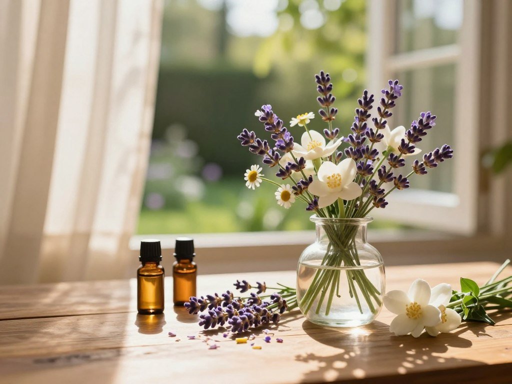 Floral Aromatherapy: Stress Relief & Inner Glow