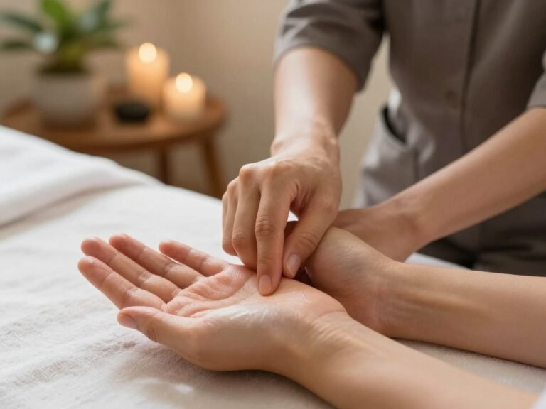 Hand Reflexology: Stress Relief & Skin Glow Ritual
