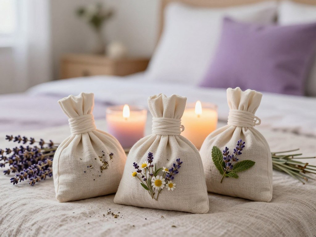 Sleep Better & Glow: 3-Step Herbal Pillow Sachet Ritual