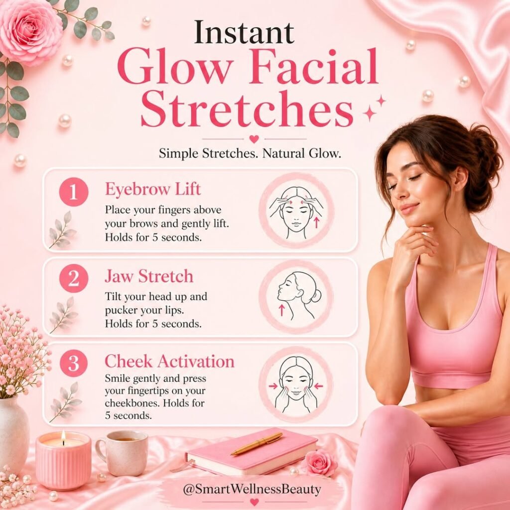 Instant Glow Facial Stretches