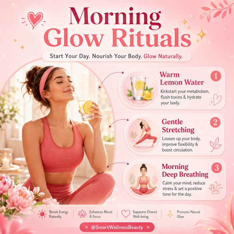 3 Gentle Morning Rituals for Glowing Skin & Energy Tips.