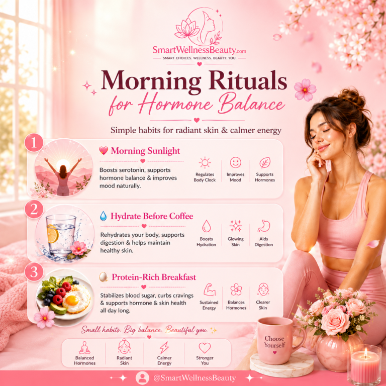 Morning Rituals for Hormone Balance & Radiant Skin Guide.
